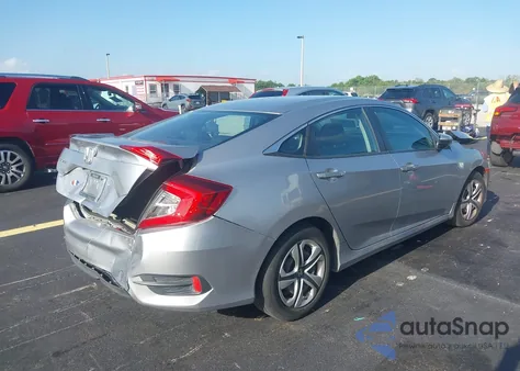 2018 Honda Civic Lx из США, поврежденный, VIN 2HGFC2F54JH598107